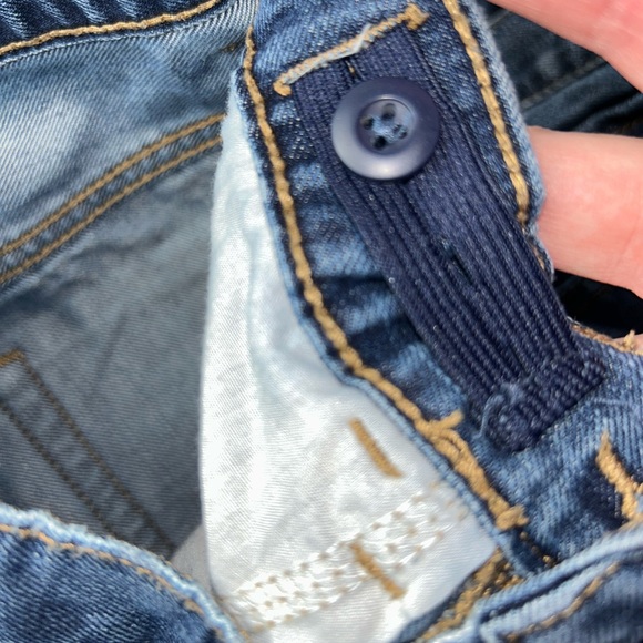 Lot of 4 pairs of Children’s Place Bootcut Jeans Pants adjustable waist Sz 8 - Picture 6 of 6